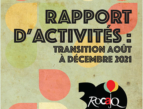 Rapport d’activités 2021